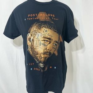 Post W3 Malone concert shirt M